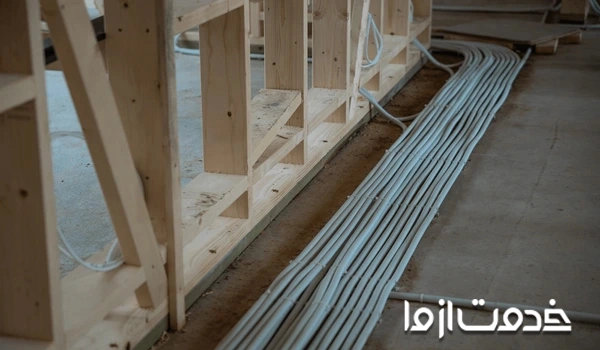 مزایا لوله کشی برق از سقف